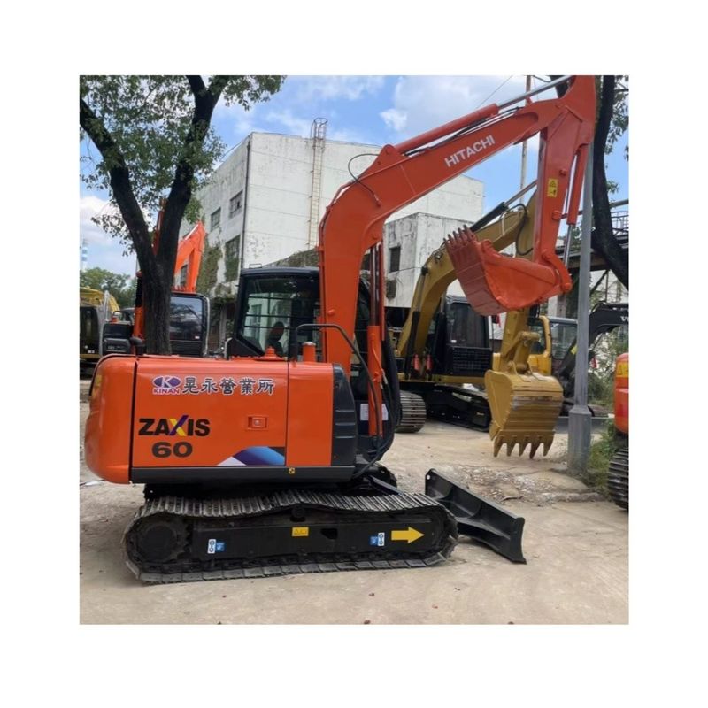 Máquinas de alta qualidade Hitachi usadas zx60 mini escavadeiras de 6 toneladas modelo 60 Hitachi para venda