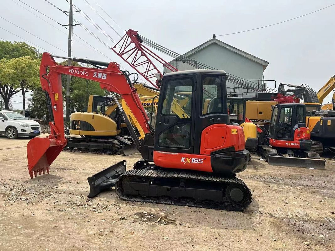 Excavadora usada japonesa Kubota 165 escavadora usada pequena maquinaria usada Excavadoras usadas japonesa Excavadora usada japonesa para venda