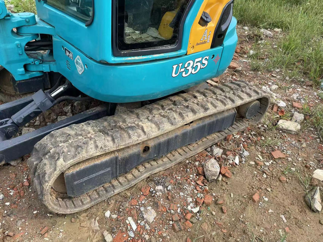 Horário de trabalho reduzido Excavação Kubota U35S venda de excavadora usada com motor e bomba de alta qualidade Excavação usada Máquinas usadas baratas