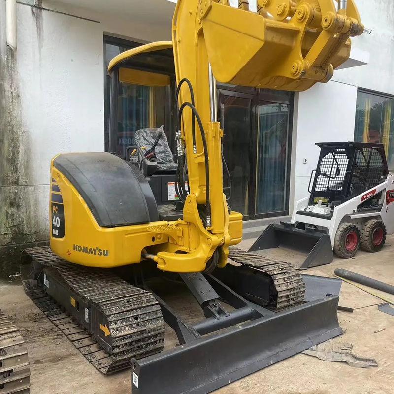 90% novo Mini excavador usado para construção Komatso PC40MR Crawler para venda preço de fábrica