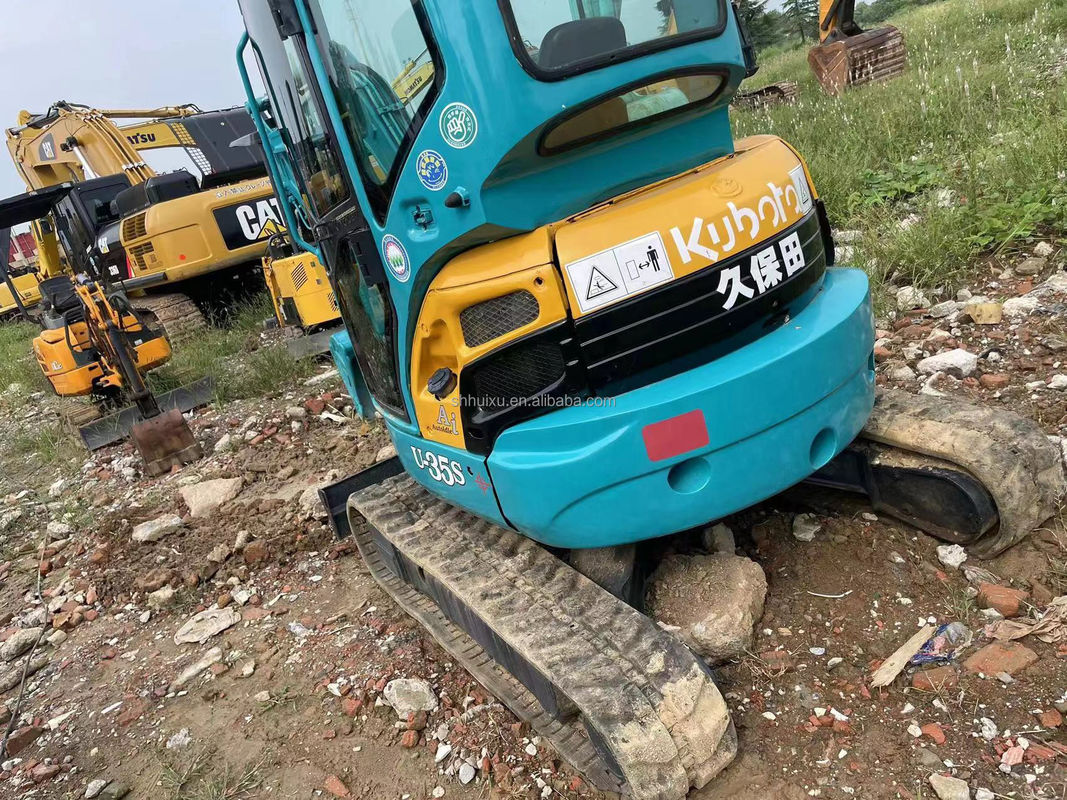 Horário de trabalho reduzido Excavação Kubota U35S venda de excavadora usada com motor e bomba de alta qualidade Excavação usada Máquinas usadas baratas