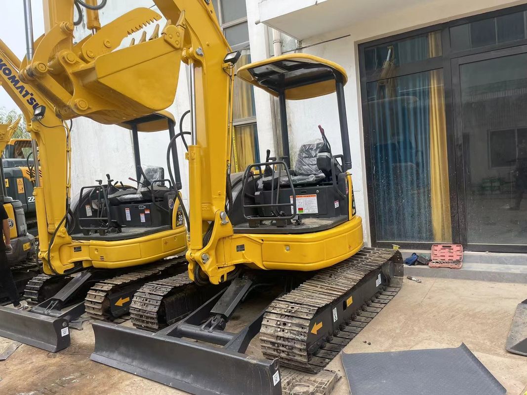 90% novo Mini excavador usado para construção Komatso PC40MR Crawler para venda preço de fábrica