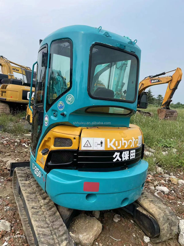 Horário de trabalho reduzido Excavação Kubota U35S venda de excavadora usada com motor e bomba de alta qualidade Excavação usada Máquinas usadas baratas