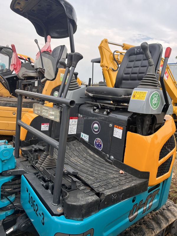Máquinas de estrada Kubota U17 escavadeira usada com motor e bomba de alta qualidade escavadeira barata escavadeira usada