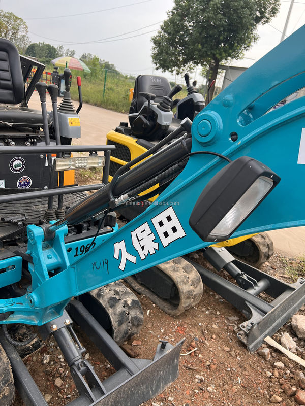Máquinas de estrada Kubota U17 escavadeira usada com motor e bomba de alta qualidade escavadeira barata escavadeira usada