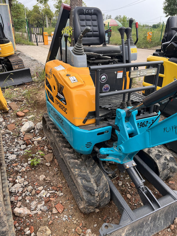Máquinas de estrada Kubota U17 escavadeira usada com motor e bomba de alta qualidade escavadeira barata escavadeira usada