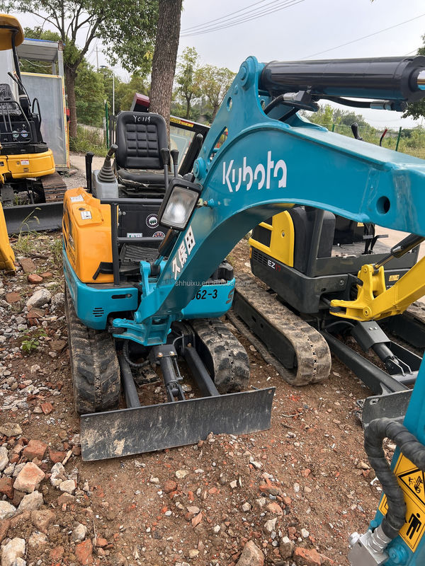 Máquinas de estrada Kubota U17 escavadeira usada com motor e bomba de alta qualidade escavadeira barata escavadeira usada