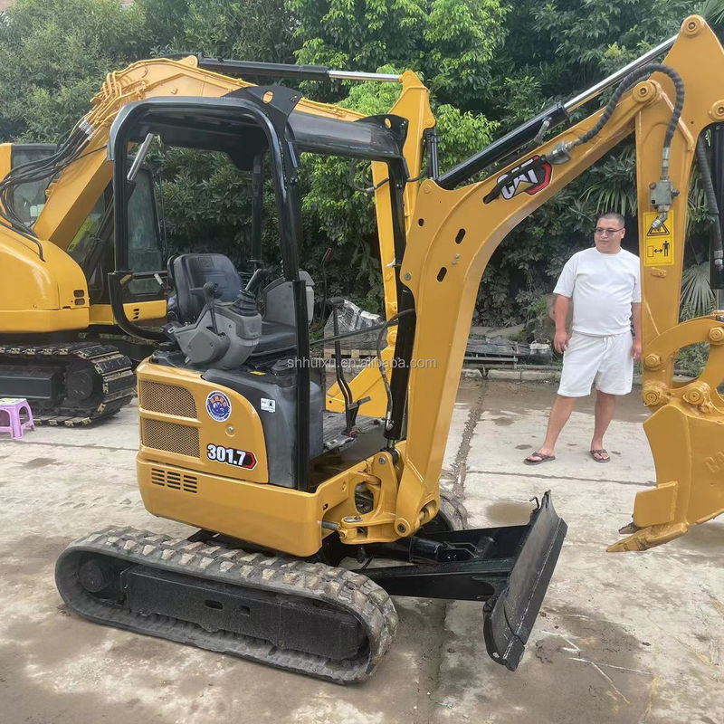 Excavadora usada CAT301.7 escavadora usados máquinas excavadora de gato usados China mini escavadora