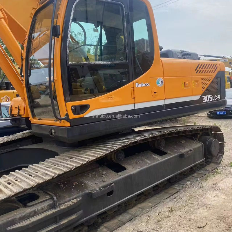 30000KG Excavadora original HYUNDAI 305 Excavadoras usadas 1,2m3 Capacidade de balde