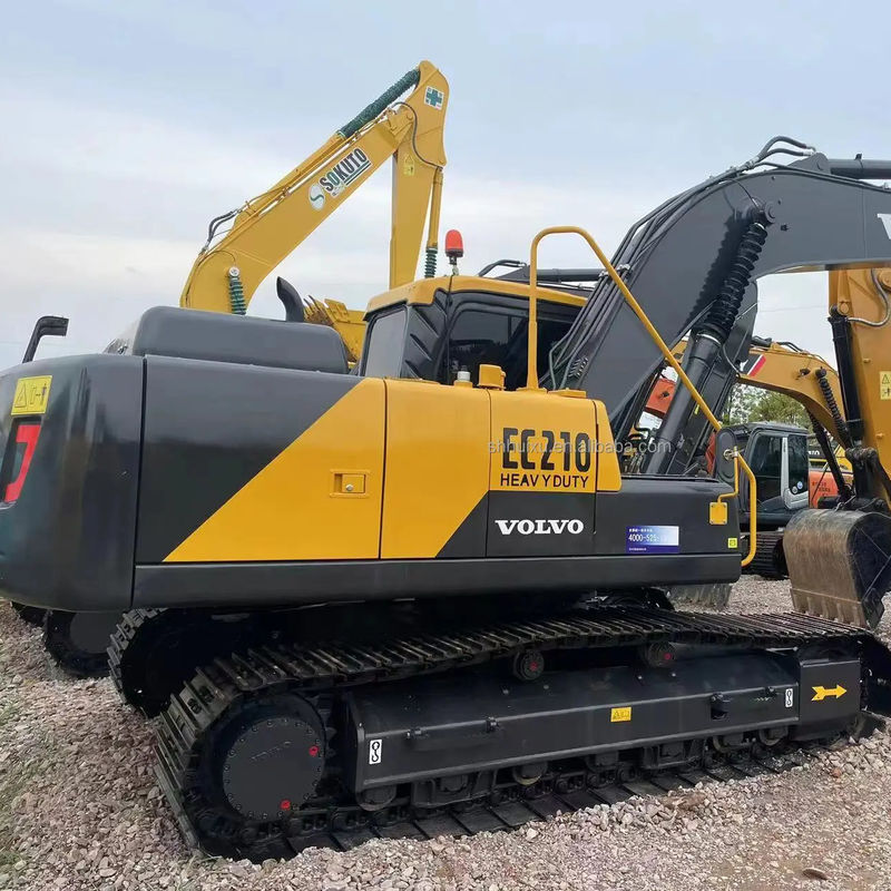 Excavadora hidráulica usada volvl EC210 máquina preço de fábrica marca japonesa