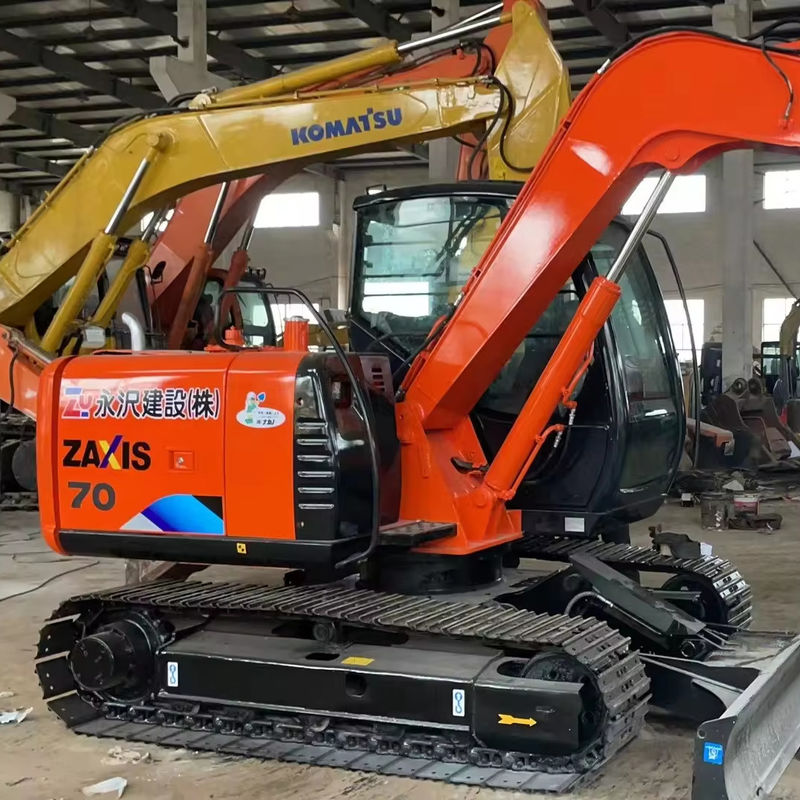 escavadeira mini Hitachi máquina de construção ano 2019 Zx70 rastreador escavadeira usada para venda Tem EPA