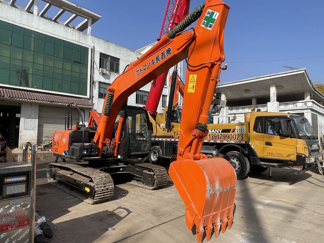 Utilizado hitachi zaxis 120 Possuir um certificado de EPA eletrônico raspador mini escavadeira outras máquinas de construção