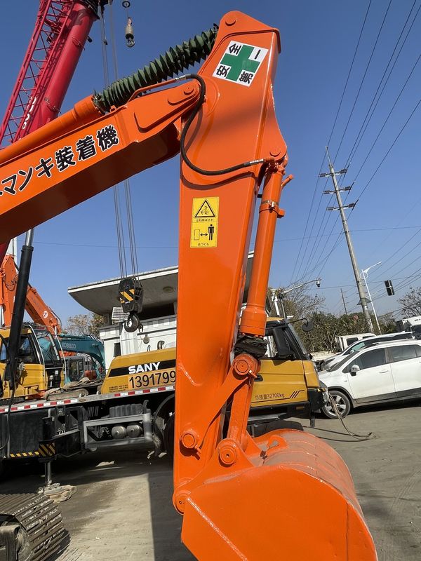 Utilizado hitachi zaxis 120 Possuir um certificado de EPA eletrônico raspador mini escavadeira outras máquinas de construção