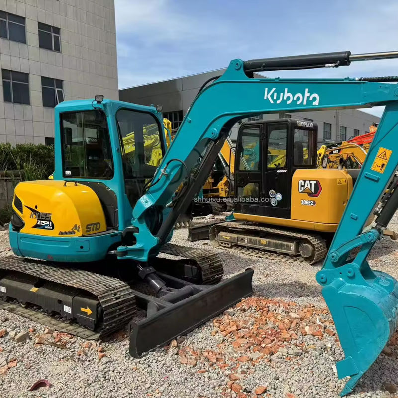 Super Valor Experiência Kubota155 Japão origem preço barato escavadeira usada raspador escavadeira
