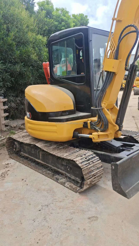 Mini escavadeira usada CAT303 com cabine de condução escavadeira de terra manual China mini escavadeira
