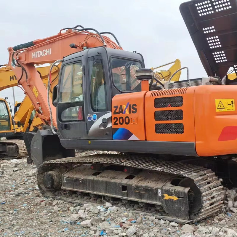 Usado japonês Hitachi Ex200 EX130 EX60 EX70 Excavadora Excavadora máquinas de construção de segunda mão em bom estado para venda