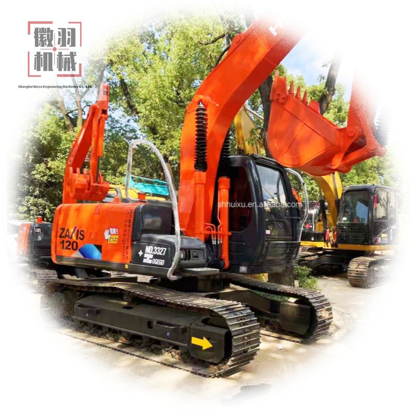 Máquina de escavadeira usada HITACHI ZX120 Máquina de escavadeira HITACHI ZX60 ZX70 ZX120 ZX130 Equipamento de construção