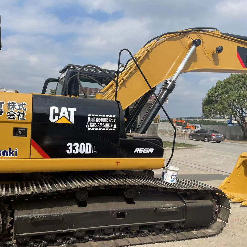 Grande escavadeira de rastreamento CAT 330D escavadeira de segunda mão máquina pesada usada de 30 toneladas escavadeira hidráulica de rastreamento grande escavadeira