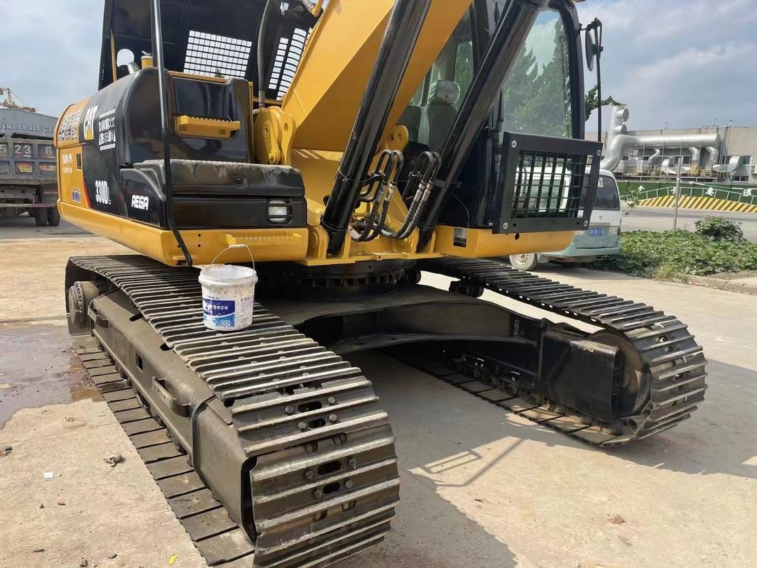Grande escavadeira de rastreamento CAT 330D escavadeira de segunda mão máquina pesada usada de 30 toneladas escavadeira hidráulica de rastreamento grande escavadeira
