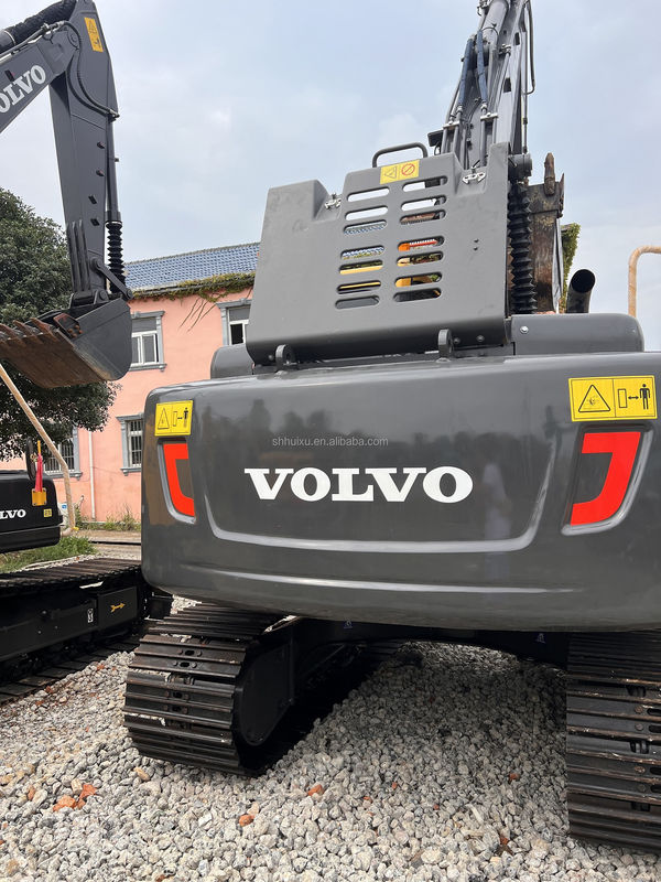 Excavadora usada Volvo 140 Máquina de escavação de segunda mão 14000KG 0,19m3 Capacidade de balde