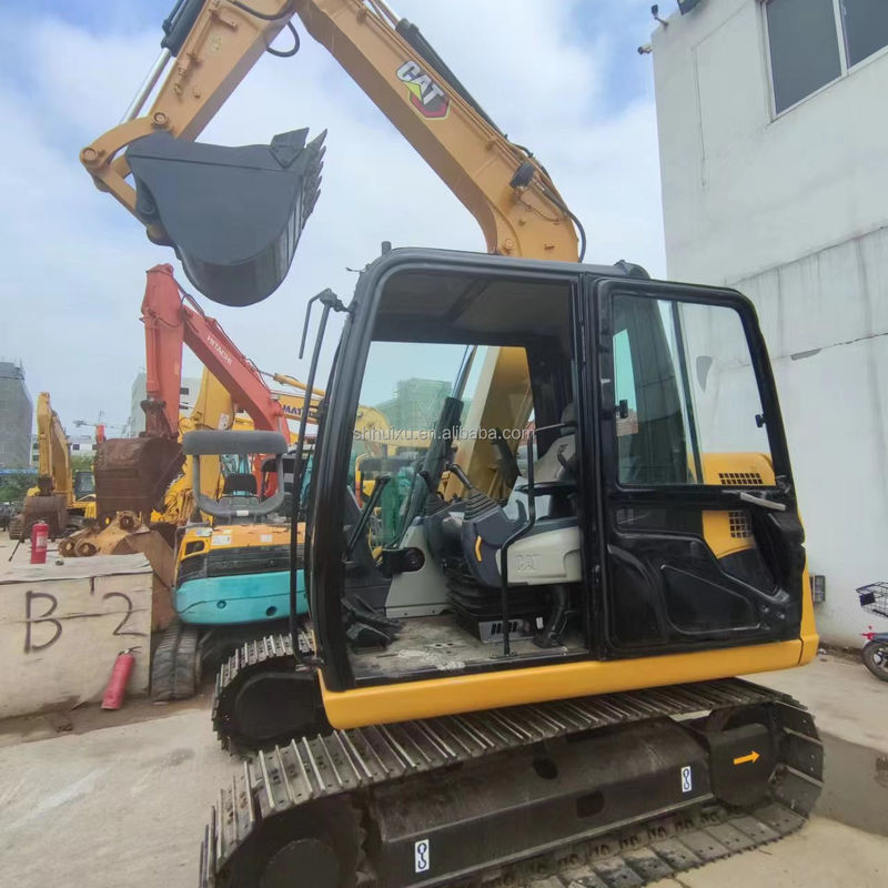 Excavadora usada CAT307 cat 307 Caterpillar de segunda mão Preço baixo Boa condição 7 toneladas Terra trabalhada Excavadora usada Excavadora para venda