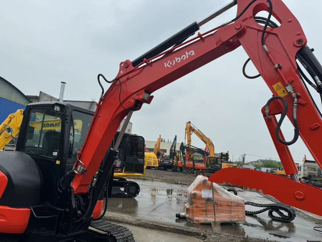 Série completa Kubota165 155 163 Marca japonesa preço barato escavadeira usada raspador escavadeira Preço razoável
