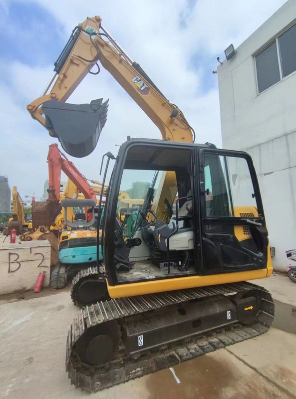 Excavadora usada CAT307 cat 307 Caterpillar de segunda mão Preço baixo Boa condição 7 toneladas Terra trabalhada Excavadora usada Excavadora para venda
