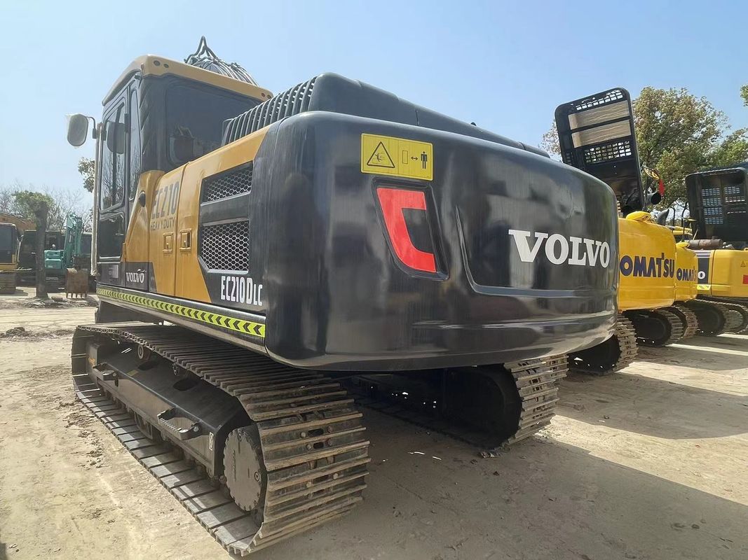21000kg Excavadora de mão usada Volvo Ec210 1.1m3 Capacidade de balde