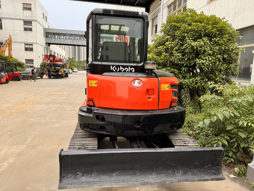 Excavadoras usadas kubota165 de segunda mão Excavadora para Janpan Máquinas de construção originais mini-excavadora usadas 6,5 toneladas
