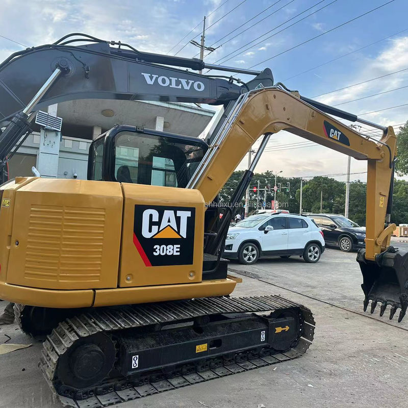 Excavadora usada lagosta mini-excavadora usada CAT 308E excavadora de segunda mão gato usado