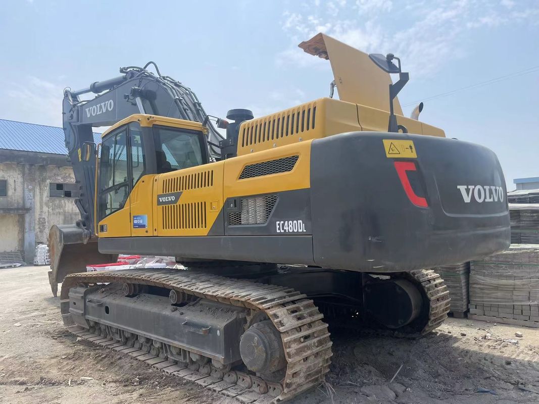 Máquina de Escavação de 48 toneladas Usada Volvo 480 Excavadora de segunda mão