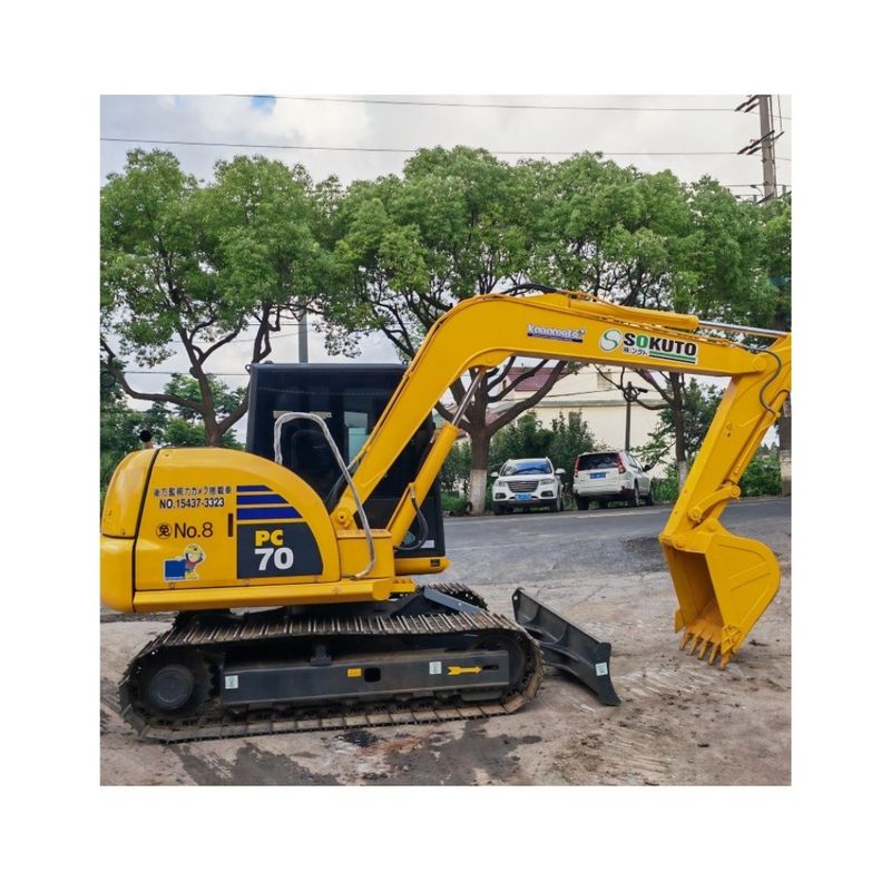 Excavadora usada KomatsoPC70-8 Máquina/ Rebocador de segunda mão Tipo KomatsoPC70-8 200-8 130 Japão Máquinas de construção