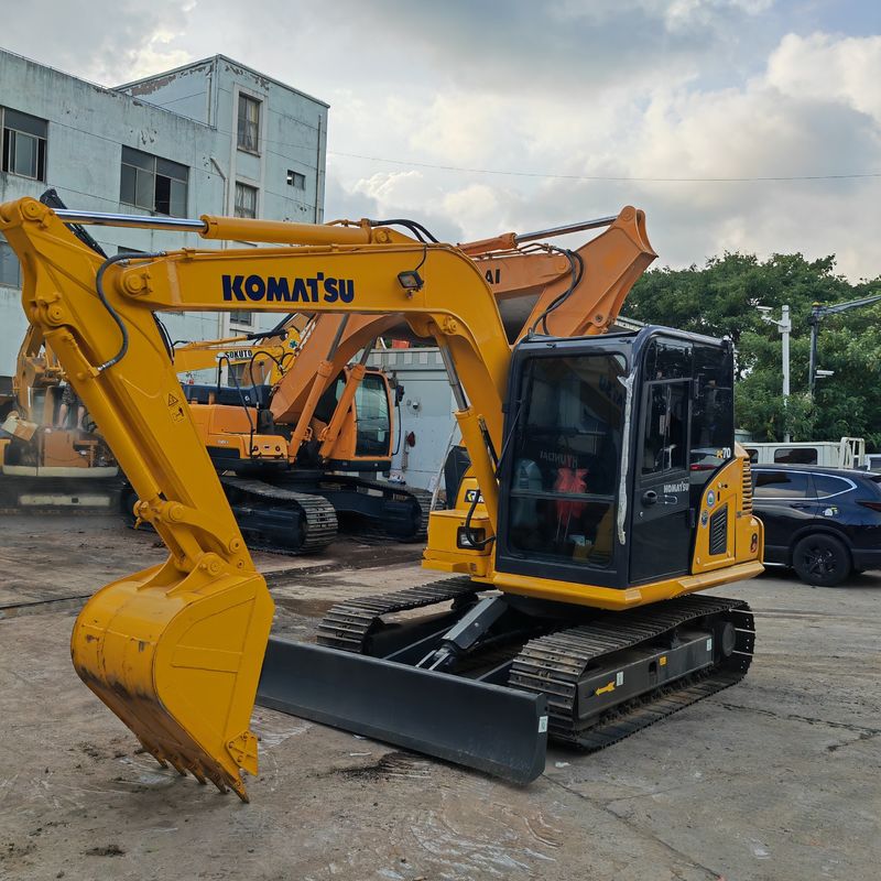 Excavadora usada KomatsoPC70-8 Máquina/ Rebocador de segunda mão Tipo KomatsoPC70-8 200-8 130 Japão Máquinas de construção