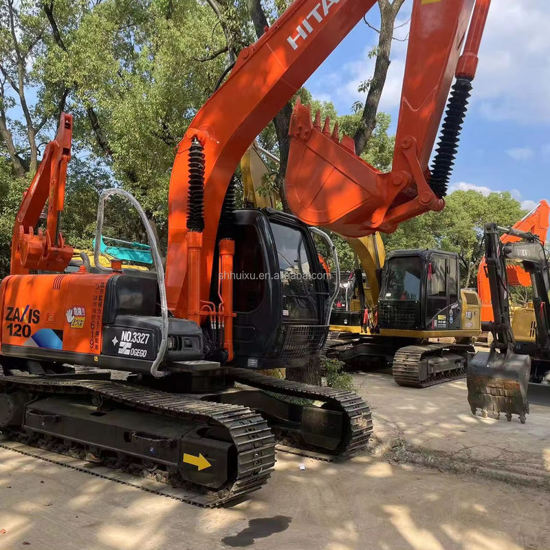 Máquina Máquina de escavadeira usada HITACHI 120 melhor qualidade usada Hitachi zx120 à venda