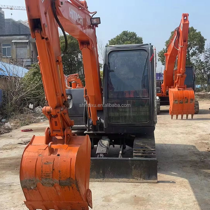 Alta qualidade Hitachi usado zx60 6 toneladas mini escavadeiras 60 modelo de segunda mão pintura original min I escavadeira Hitachi