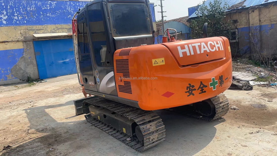 Alta qualidade Hitachi usado zx60 6 toneladas mini escavadeiras 60 modelo de segunda mão pintura original min I escavadeira Hitachi