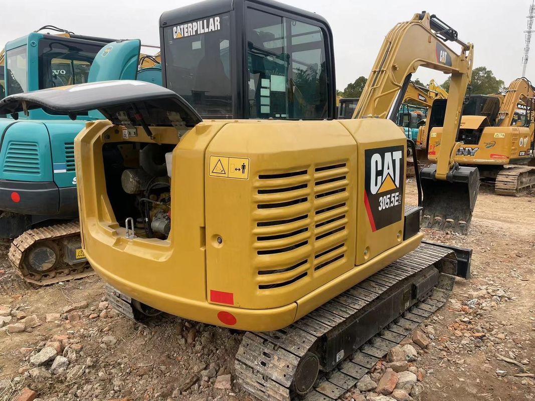 Outras máquinas de construção MiNi de segunda mão CAT305.5 hidráulica de raspador de retroescavadeira escavadeira usada em Emirados Árabes Unidos escavadeira usada