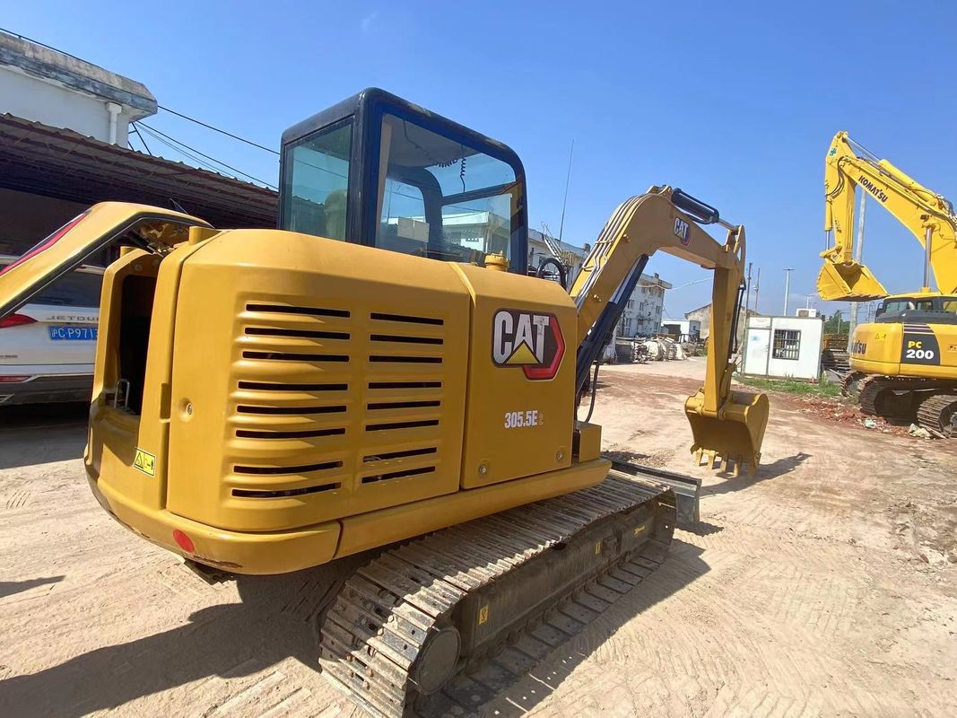 Outras máquinas de construção MiNi de segunda mão CAT305.5 hidráulica de raspador de retroescavadeira escavadeira usada em Emirados Árabes Unidos escavadeira usada