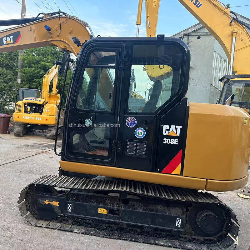 Excavadora usada CAT 308E 307E 306E 305E, linha de interruptor CAT 306 E 306D 307D 308, mini-excavadora CAT 306E2 com dozer