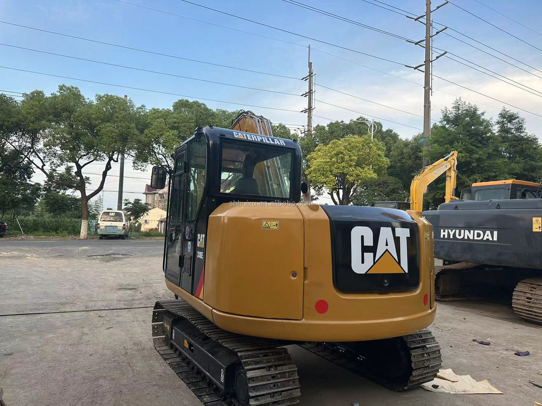 Excavadora usada CAT 308E 307E 306E 305E, linha de interruptor CAT 306 E 306D 307D 308, mini-excavadora CAT 306E2 com dozer