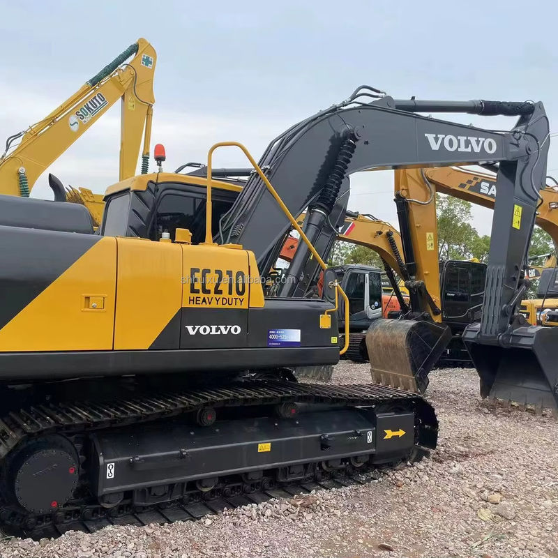 21 toneladas Excavadora usada de grande porte Volvo 210-7 Volvo 210 2.1m3 21000KG
