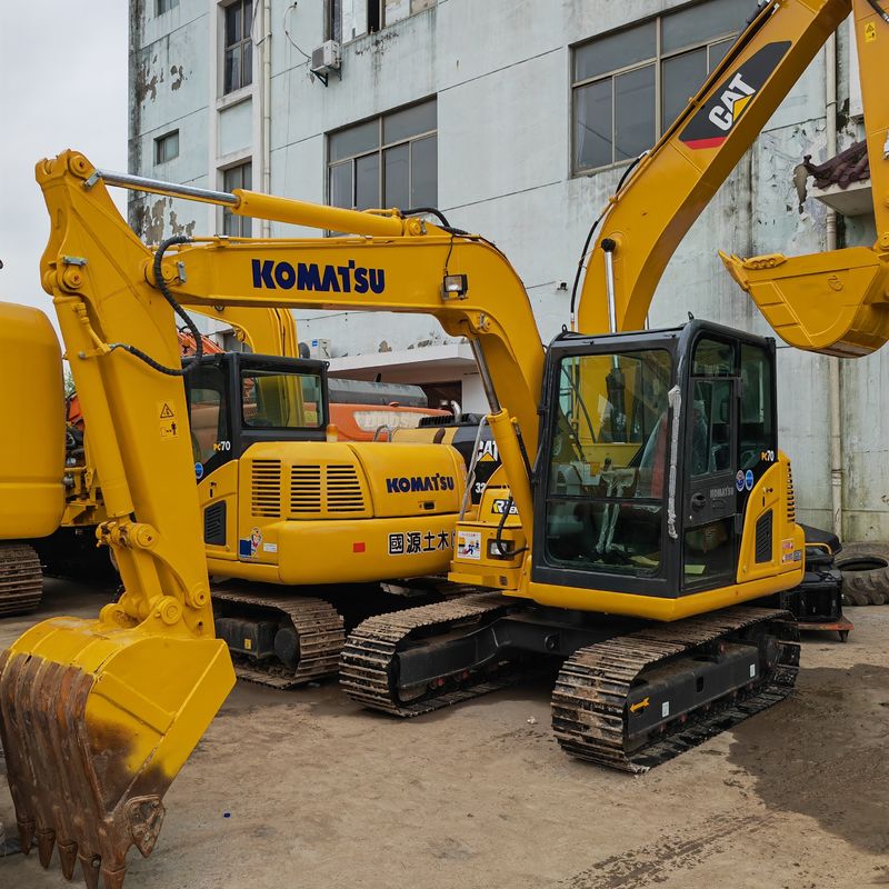 Excavadora usada KomatsoPC70-8 PC200 PC30 PC40/japna Máquina de segunda mão China máquinas de engenharia