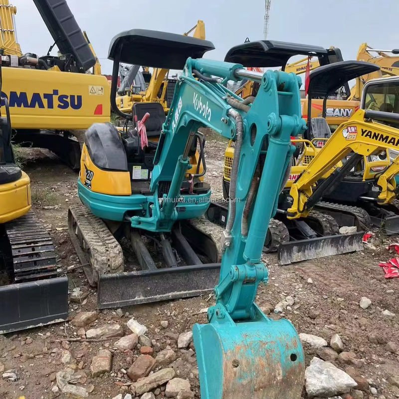 Mini-excavadora de rua Kubota U-20 mini-excavadora de segunda mão Kubota U-20