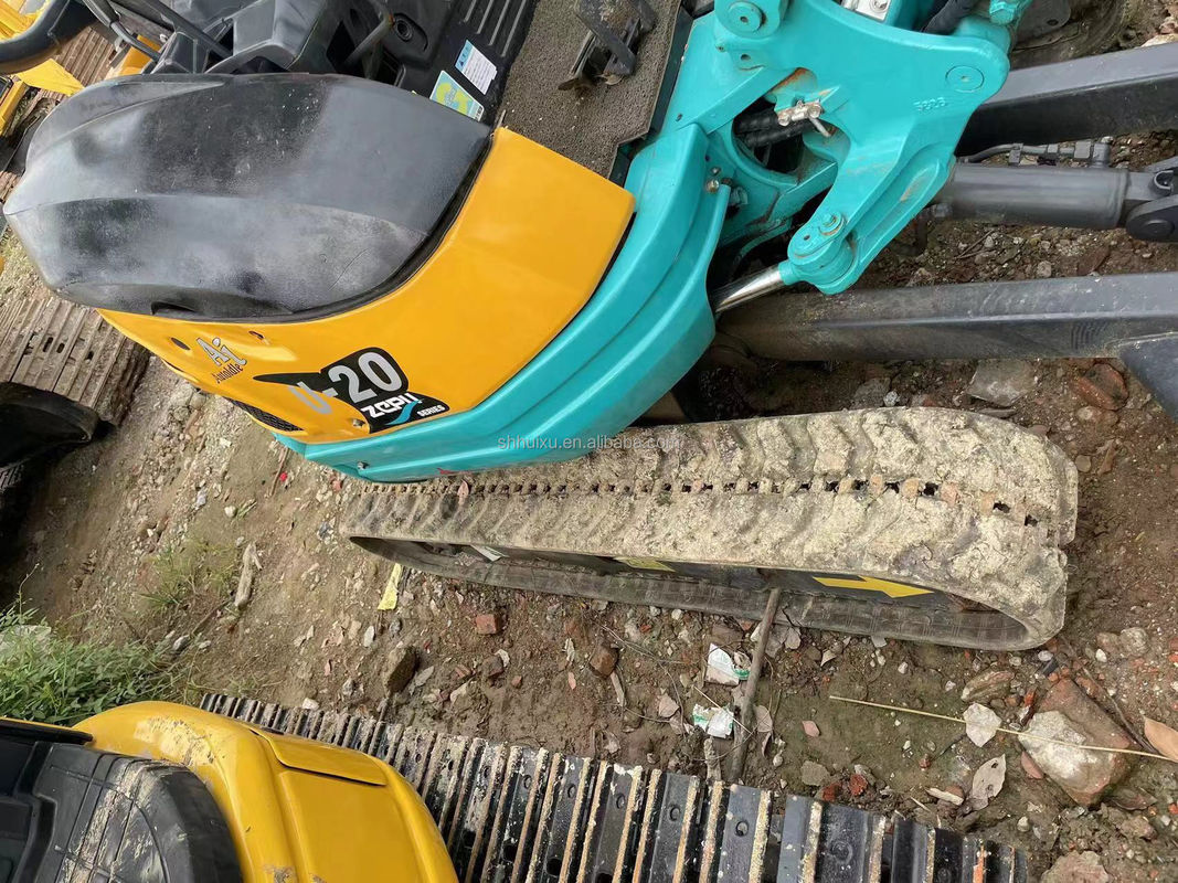 Mini-excavadora de rua Kubota U-20 mini-excavadora de segunda mão Kubota U-20