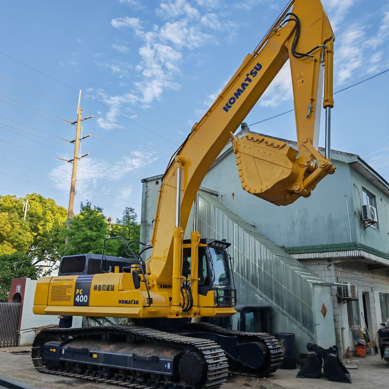 Alta Potência de Escavação Excavadora Crawler Usada Komatsu PC400, Mini Excavadora PC400-7 de segunda mão para venda