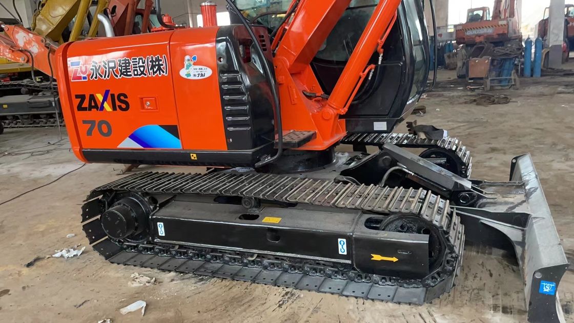 Hitachi em estoque Boa condição escavadeira usada Hitachi zx70/ de segunda mão boa condição Hitachi zx70