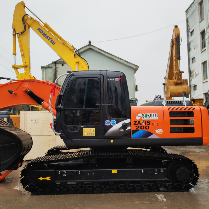 Máquina japonesa original HITACHI ZX200 escavadeira preço barato HITACHI escavadeira HITACHI ZX200 ZX120 ZX60 ZX70 boa qualidade preço baixo