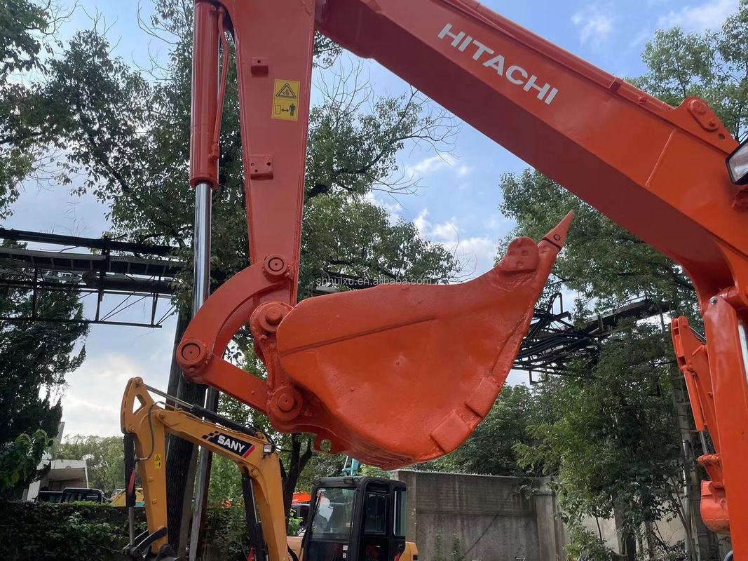 Excavadora usada Hitachi ZX60 pequena escavadora China exportação máquina Hitachi ZX60 escavadora mini escavadora bom preço para venda