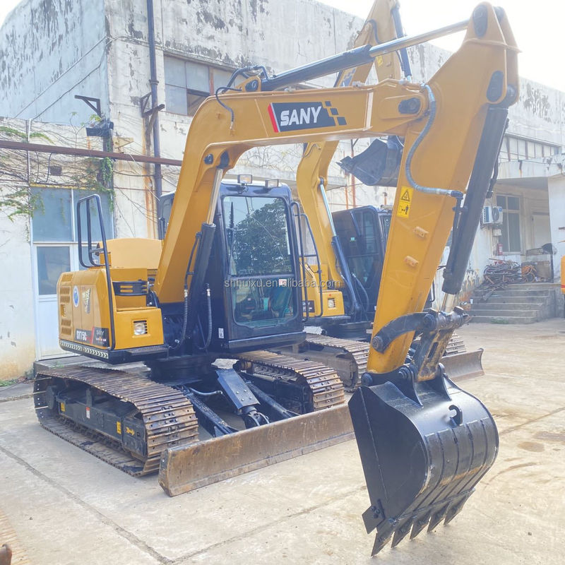China Excavadora Sany original usada 75c SY75C-10 SY75C-8 SY75C-9 Mini Excavadora 8 toneladas