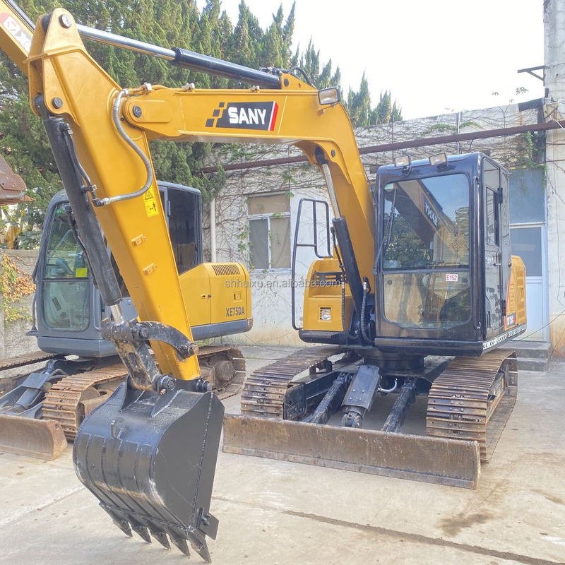 China Excavadora Sany original usada 75c SY75C-10 SY75C-8 SY75C-9 Mini Excavadora 8 toneladas